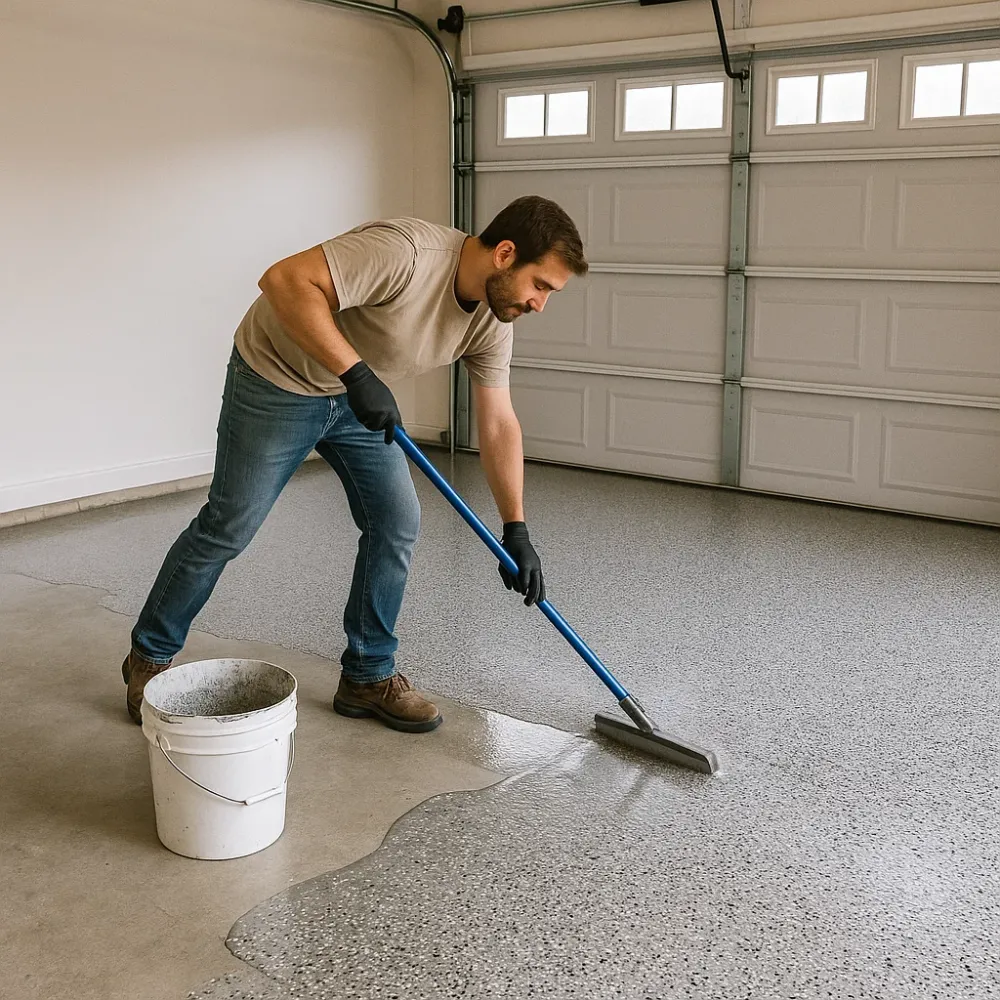  kan du selv lægge epoxy gulv i garagen?